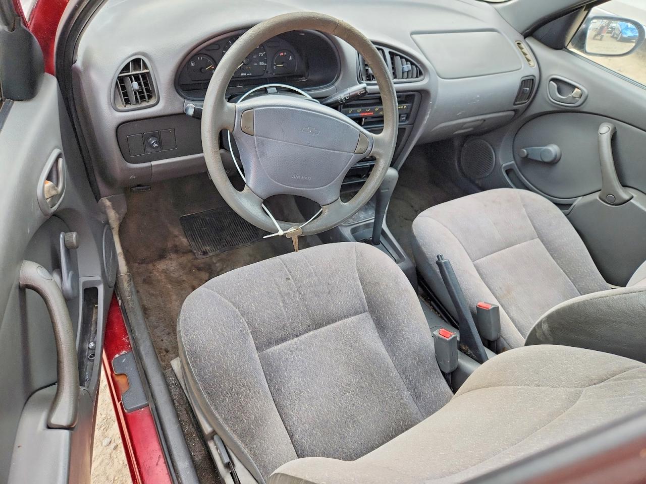 2000 Chevrolet Metro Lsi Бордовый vin: 2C1MR5224Y6721036