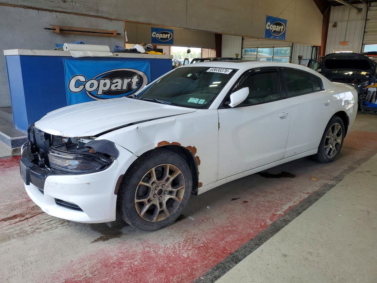 2015 Dodge Charger Sxt White vin: 2C3CDXJG7FH891421