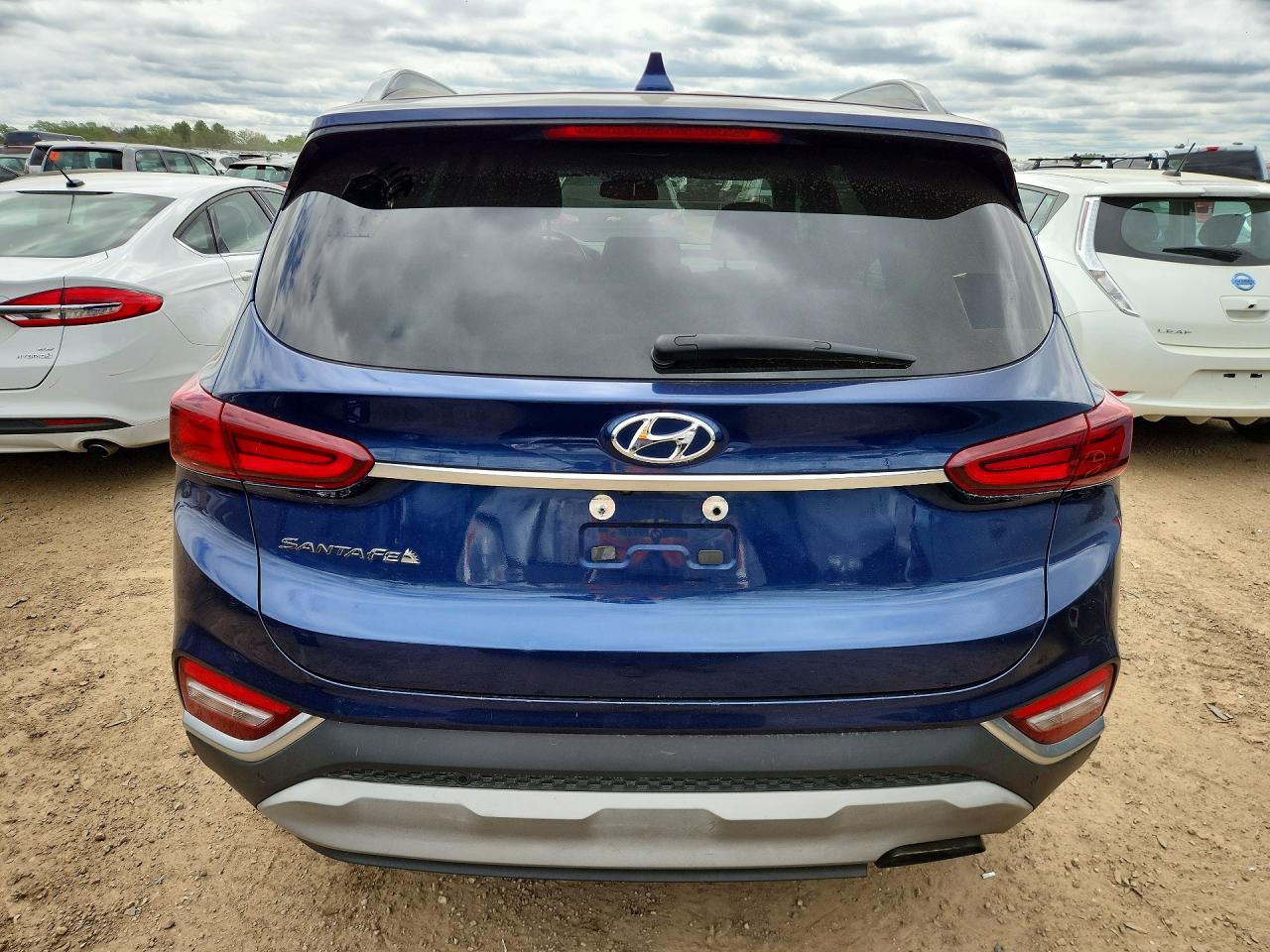 2020 Hyundai Santa Fe Sel Blue vin: 5NMS33AD1LH145555