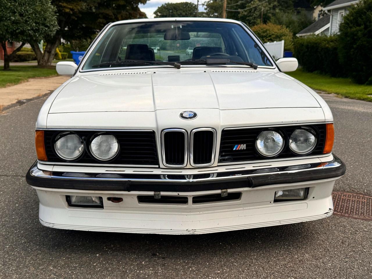 1986 Bmw 635csi White vin: WBAEE310901052905
