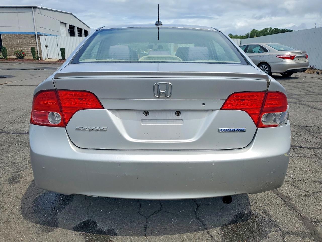 2007 Honda Civic Hybrid Silver vin: JHMFA36267S025919