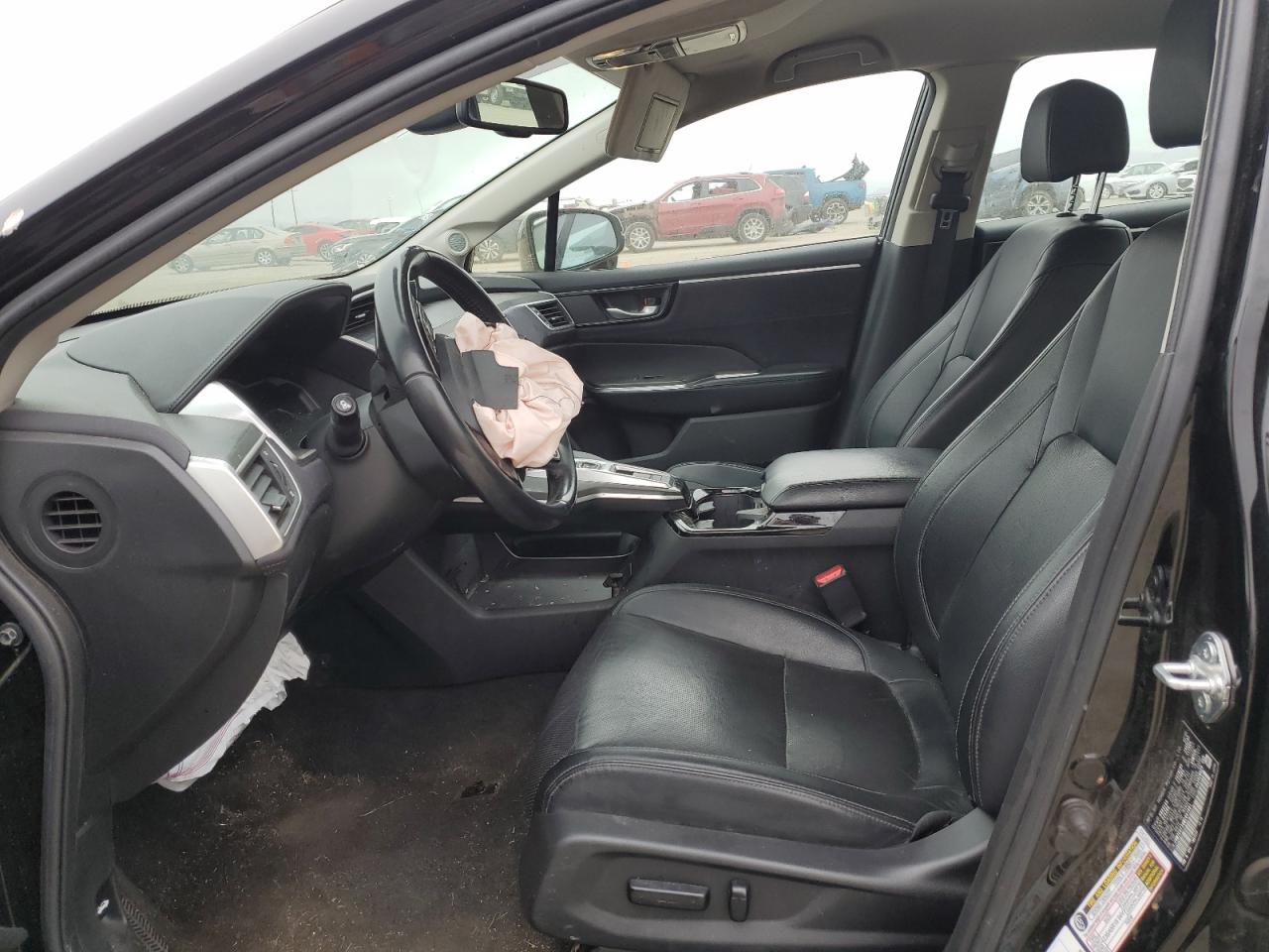 2021 Honda Clarity Touring   Black vin: JHMZC5F36MC001881