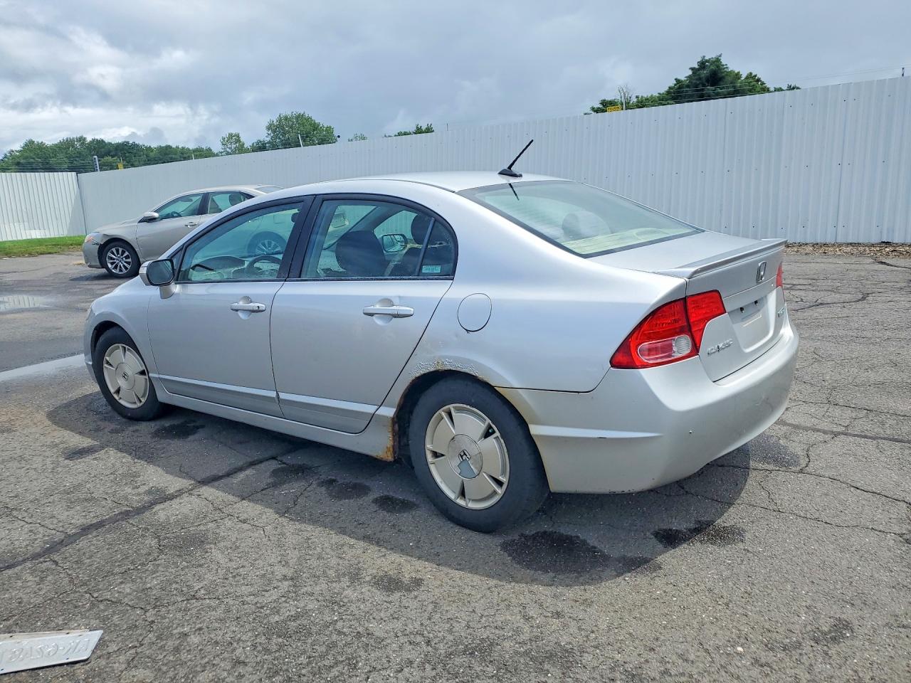 2007 Honda Civic Hybrid Silver vin: JHMFA36267S025919