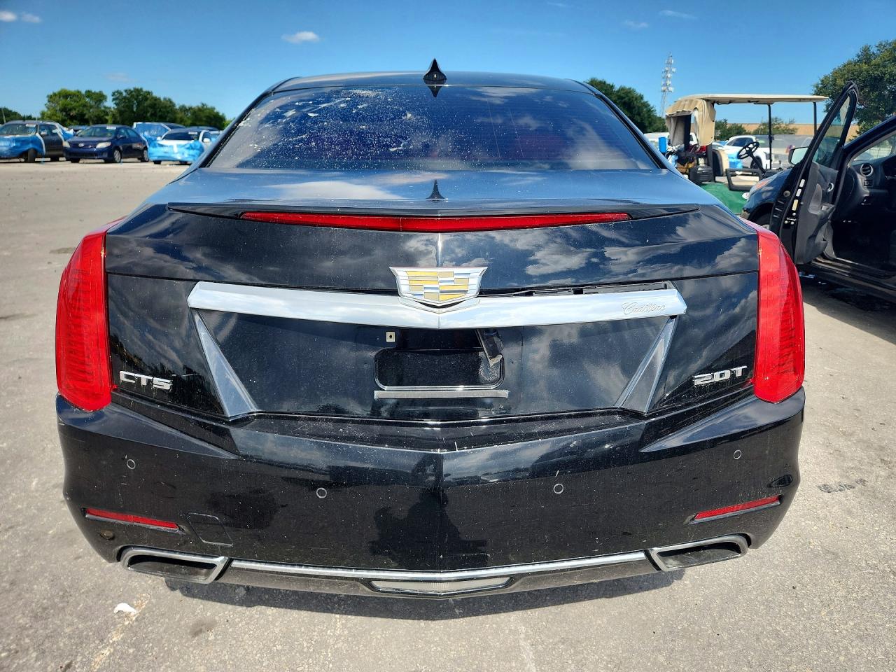 2015 Cadillac Cts Luxury Collection Black vin: 1G6AR5SX7F0115790