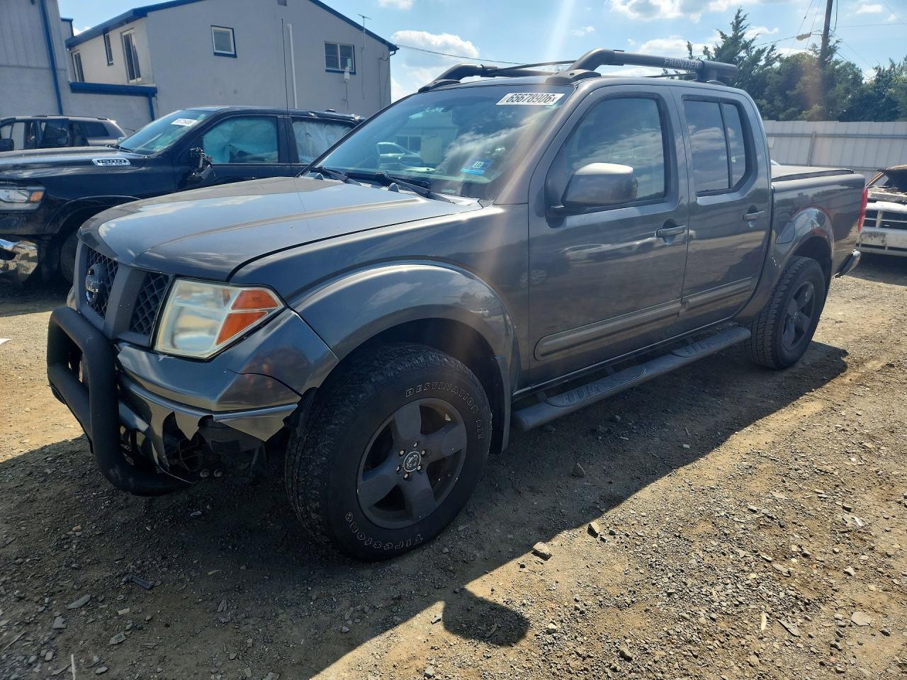 2007 Nissan Frontier Se Gray vin: 1N6AD07W77C459700