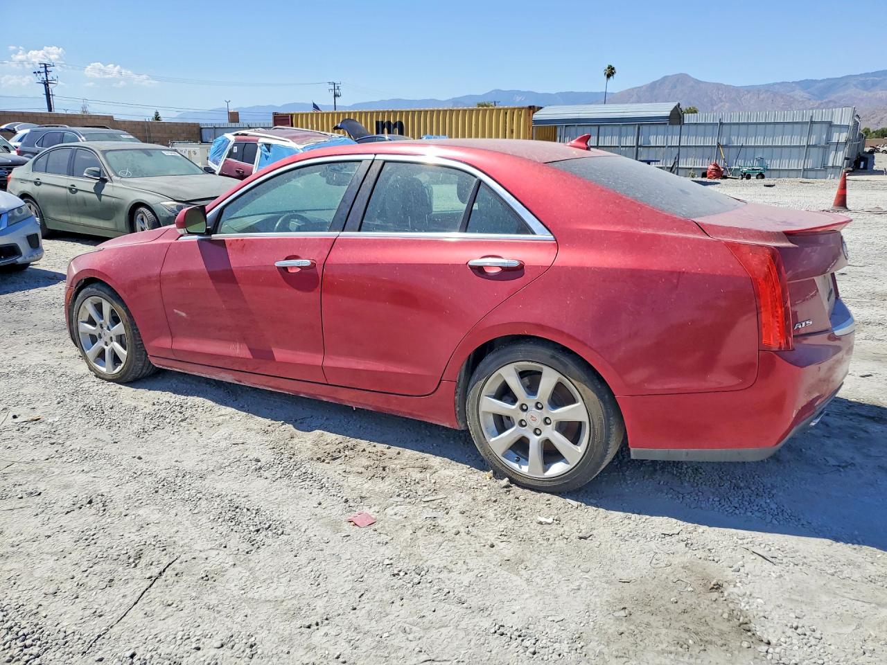 2013 Cadillac Ats Luxury Burgundy vin: 1G6AB5R33D0109568