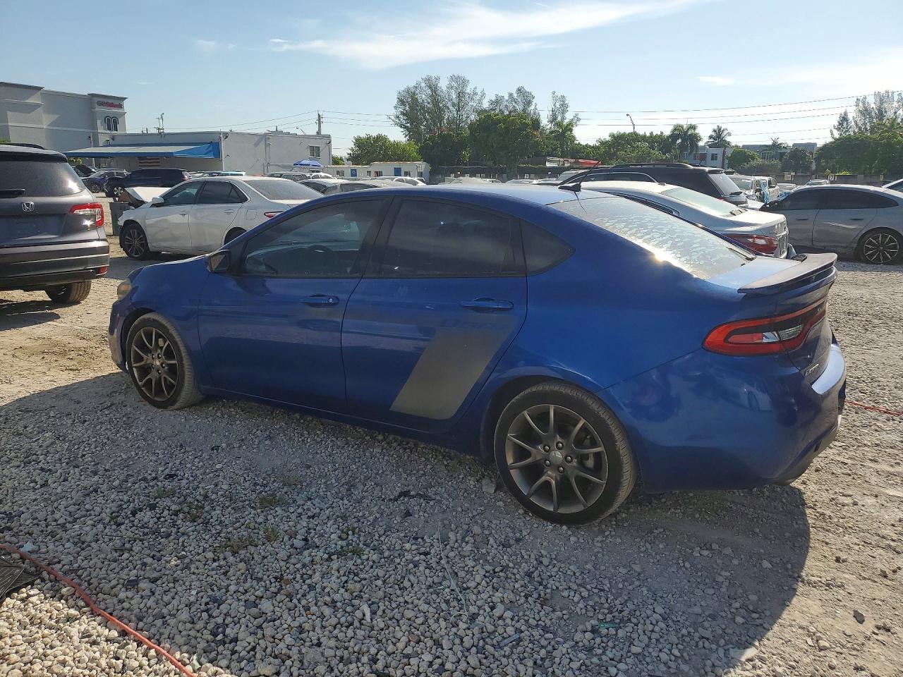 2014 Dodge Dart Sxt Blue vin: 1C3CDFBB8ED673125
