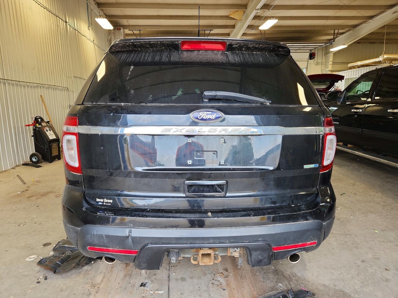 2015 Ford Explorer Черный vin: 1FM5K8B87FGA71693