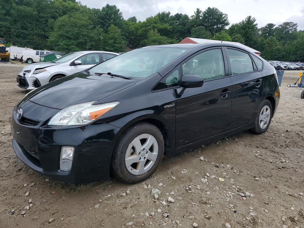 2011 Toyota Prius Two Black vin: JTDKN3DU4B1411259