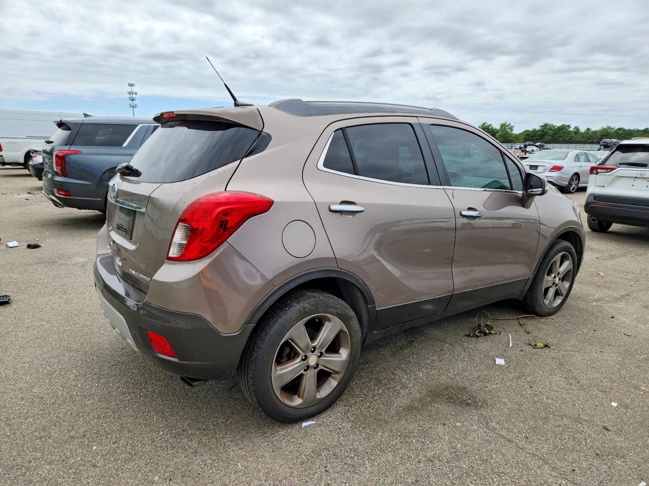 2014 Buick Encore Convenience Gray vin: KL4CJBSB9EB782664