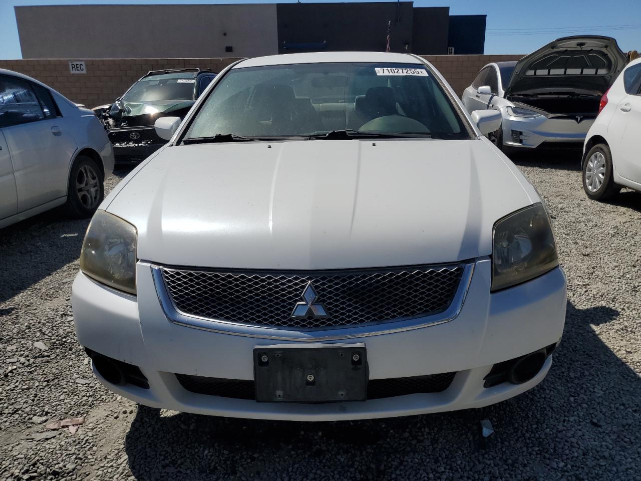 2010 Mitsubishi Galant Es White vin: 4A32B3FF5AE013005