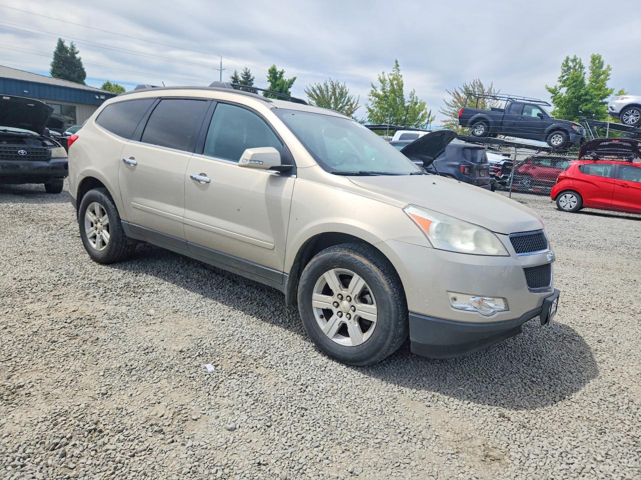 2011 Chevrolet Traverse Lt Бежевый vin: 1GNKVGED0BJ163797