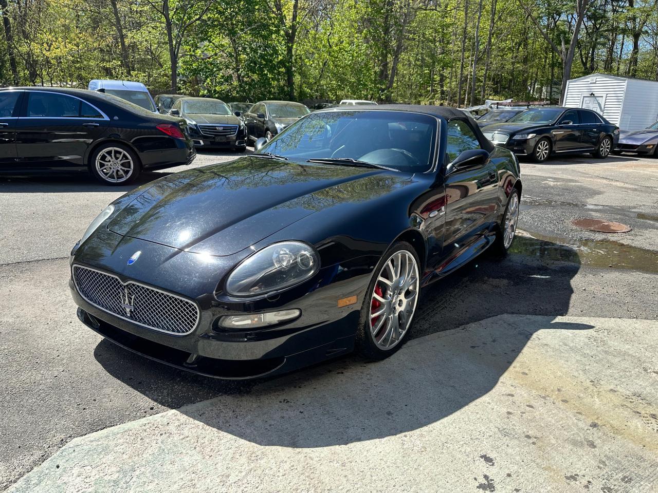 2006 Maserati Gransport Spyder   Black vin: ZAMEB18A660026402