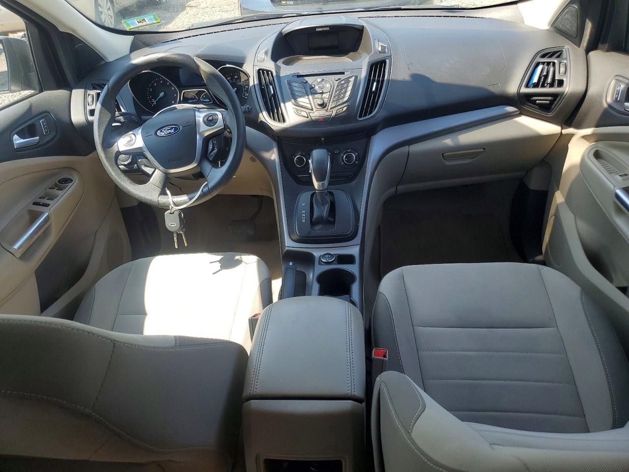 2014 Ford Escape Se Gray vin: 1FMCU0GX0EUC48474