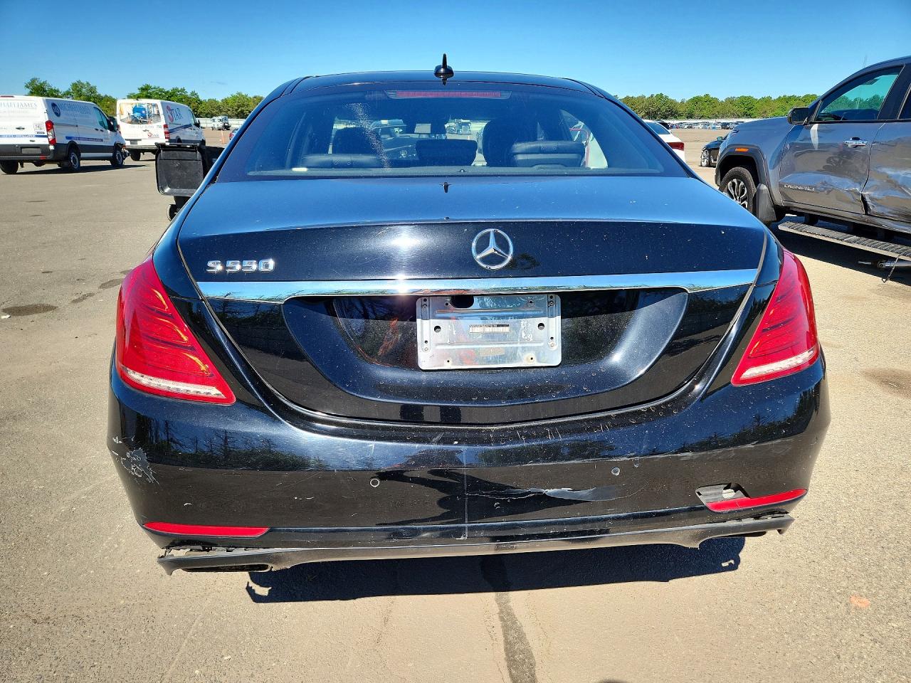 2014 Mercedes-benz S 550 Black vin: WDDUG8CB6EA015120