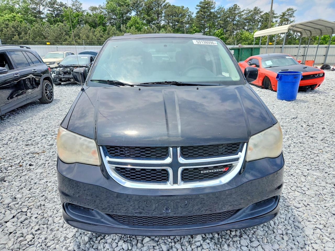 2013 Dodge Grand Caravan Sxt Black vin: 2C4RDGCG3DR642818