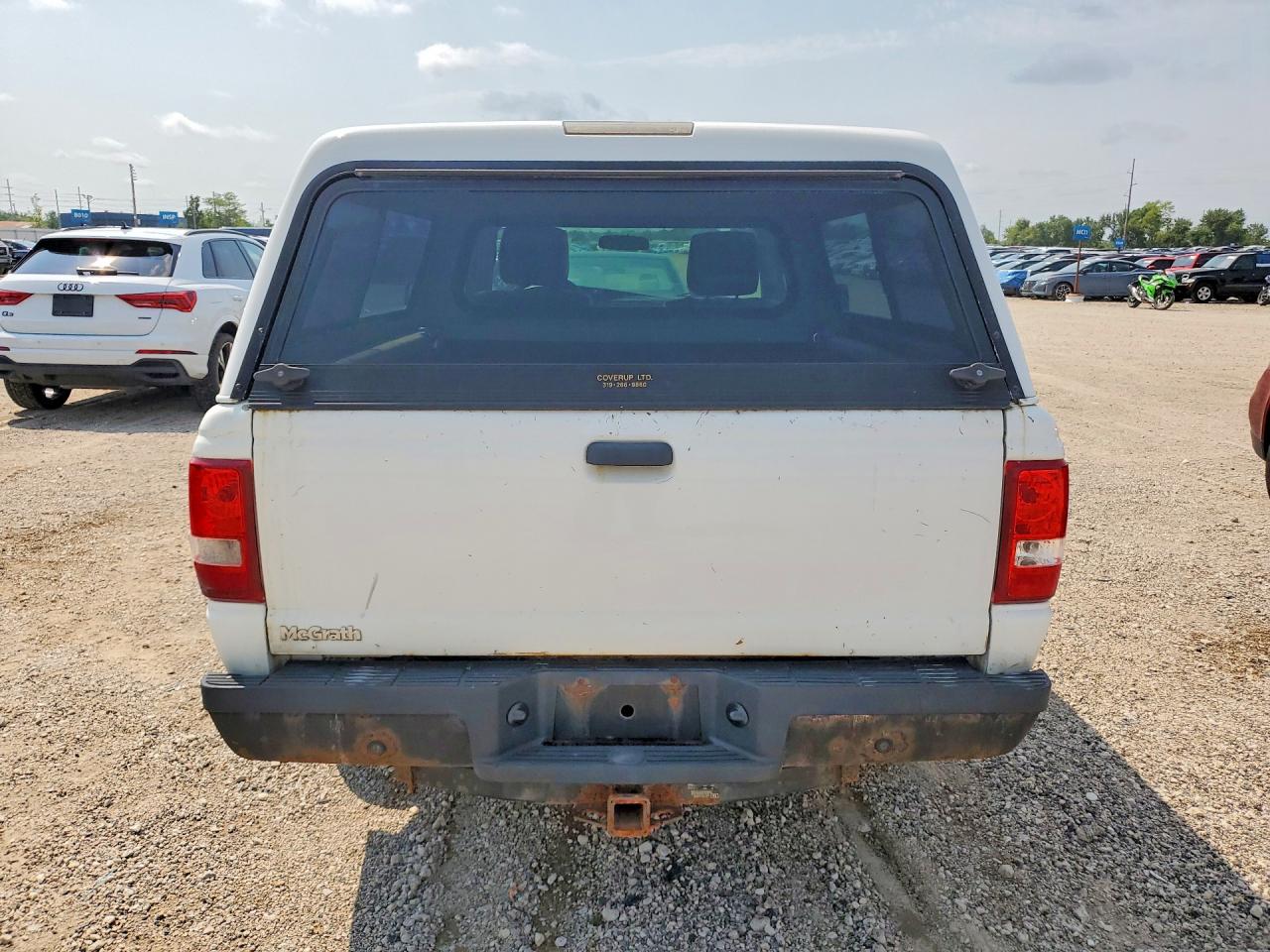 2011 Ford Ranger White vin: 1FTKR1AD8BPA39757