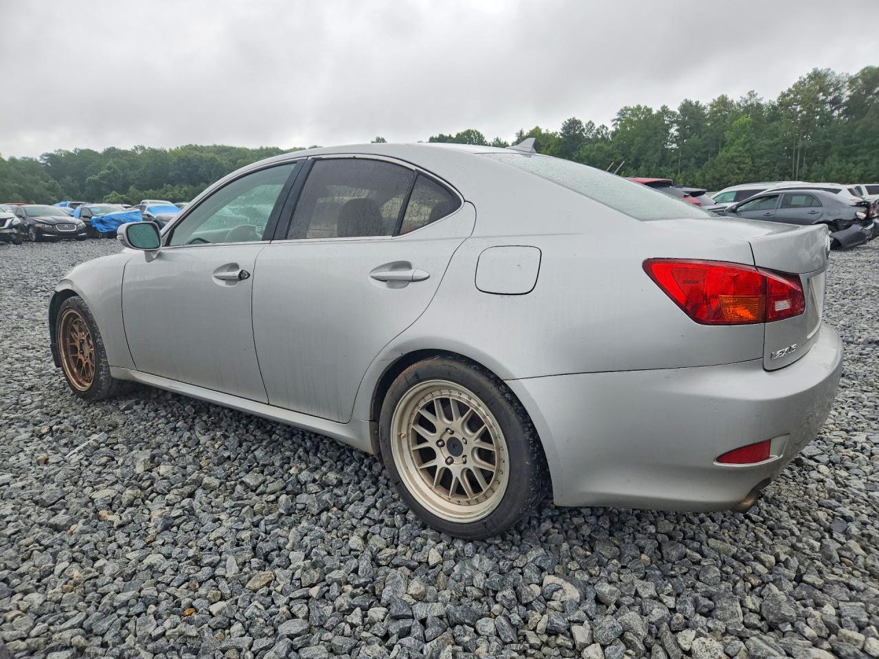 2008 Lexus Is 250 Silver vin: JTHBK262685076407