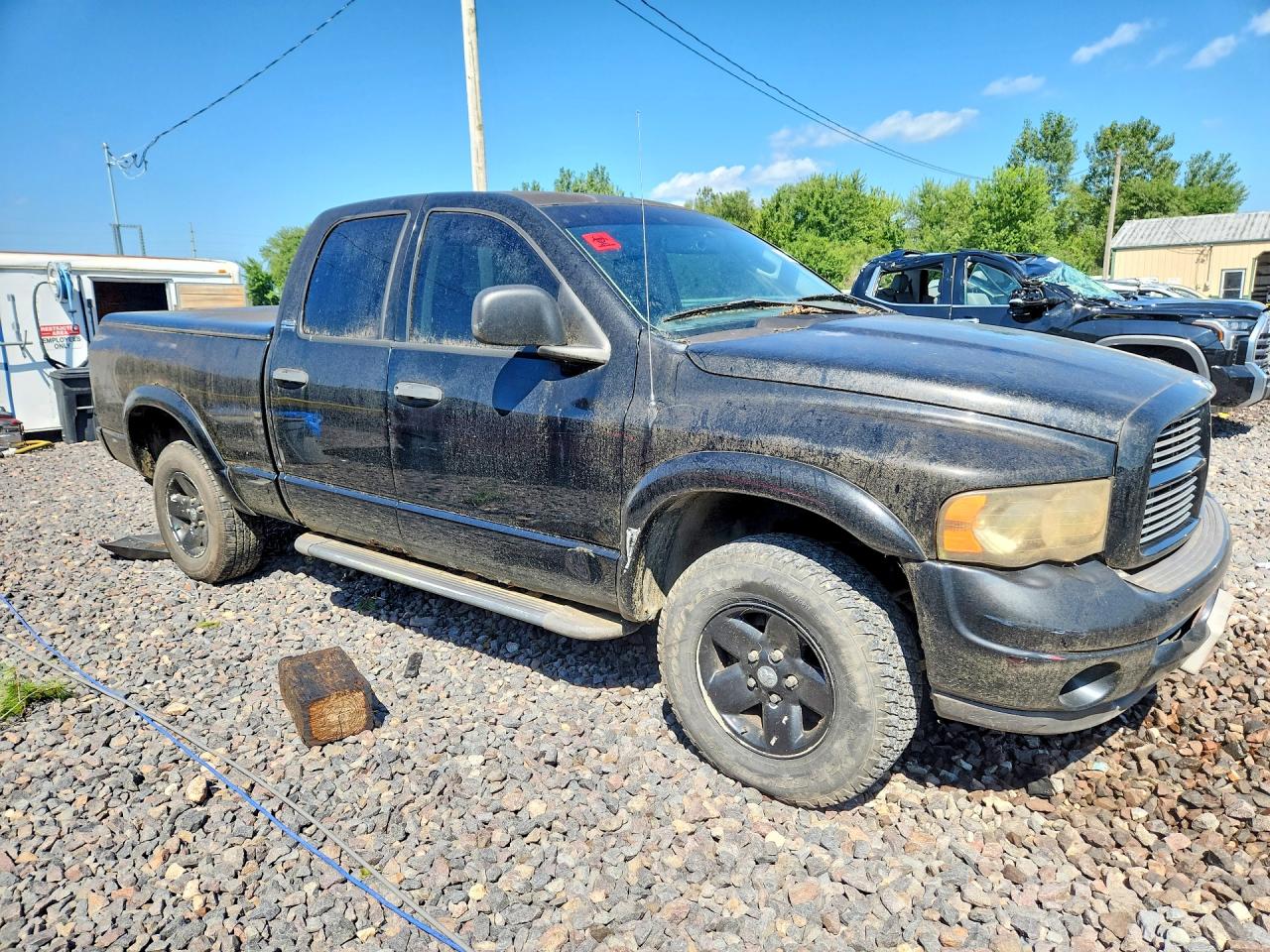 2002 Dodge Ram 1500 Black vin: 3D7HU18N82G143912