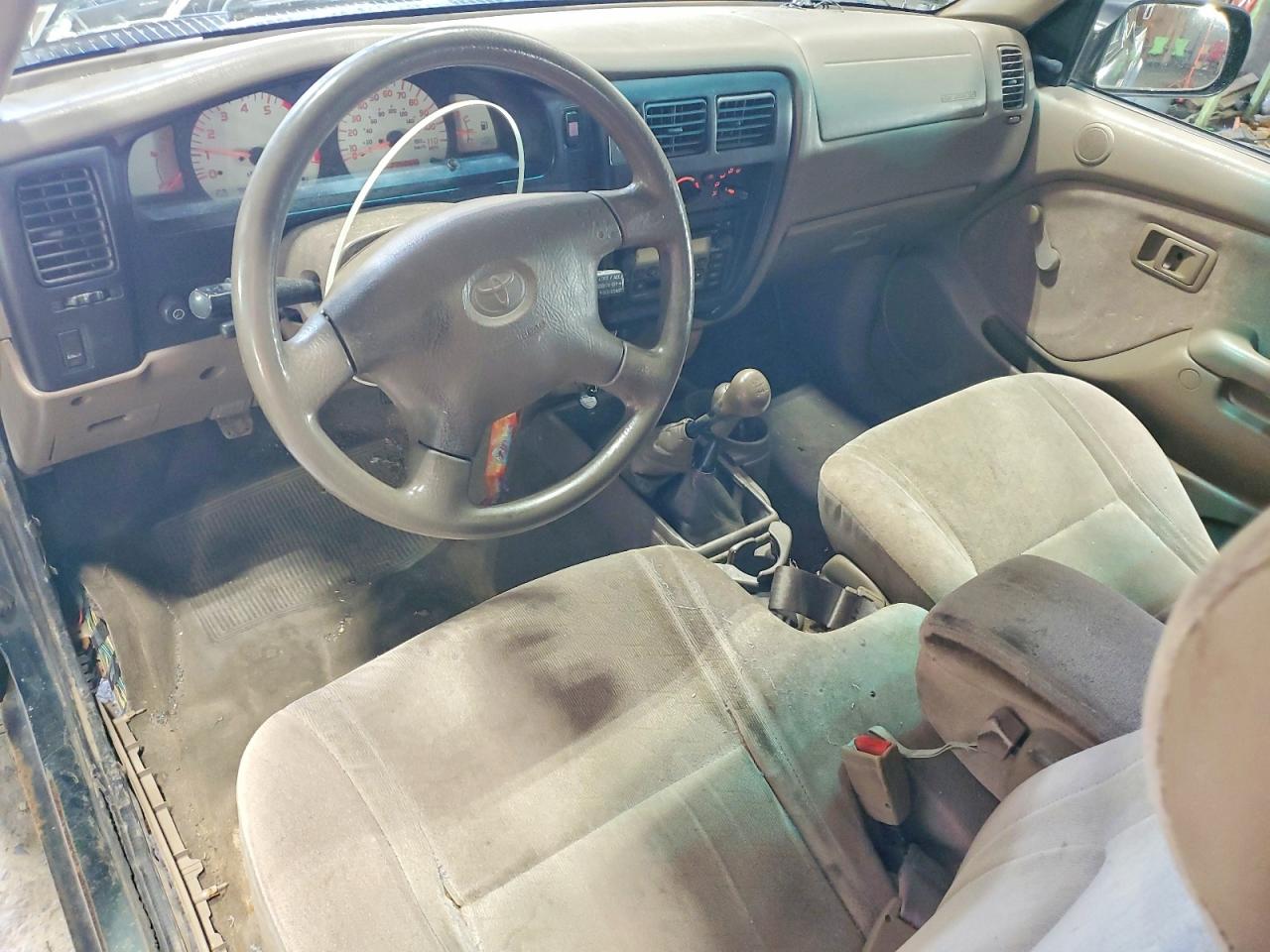 2001 Toyota Tacoma Xtracab Green vin: 5TEWN72N21Z769372