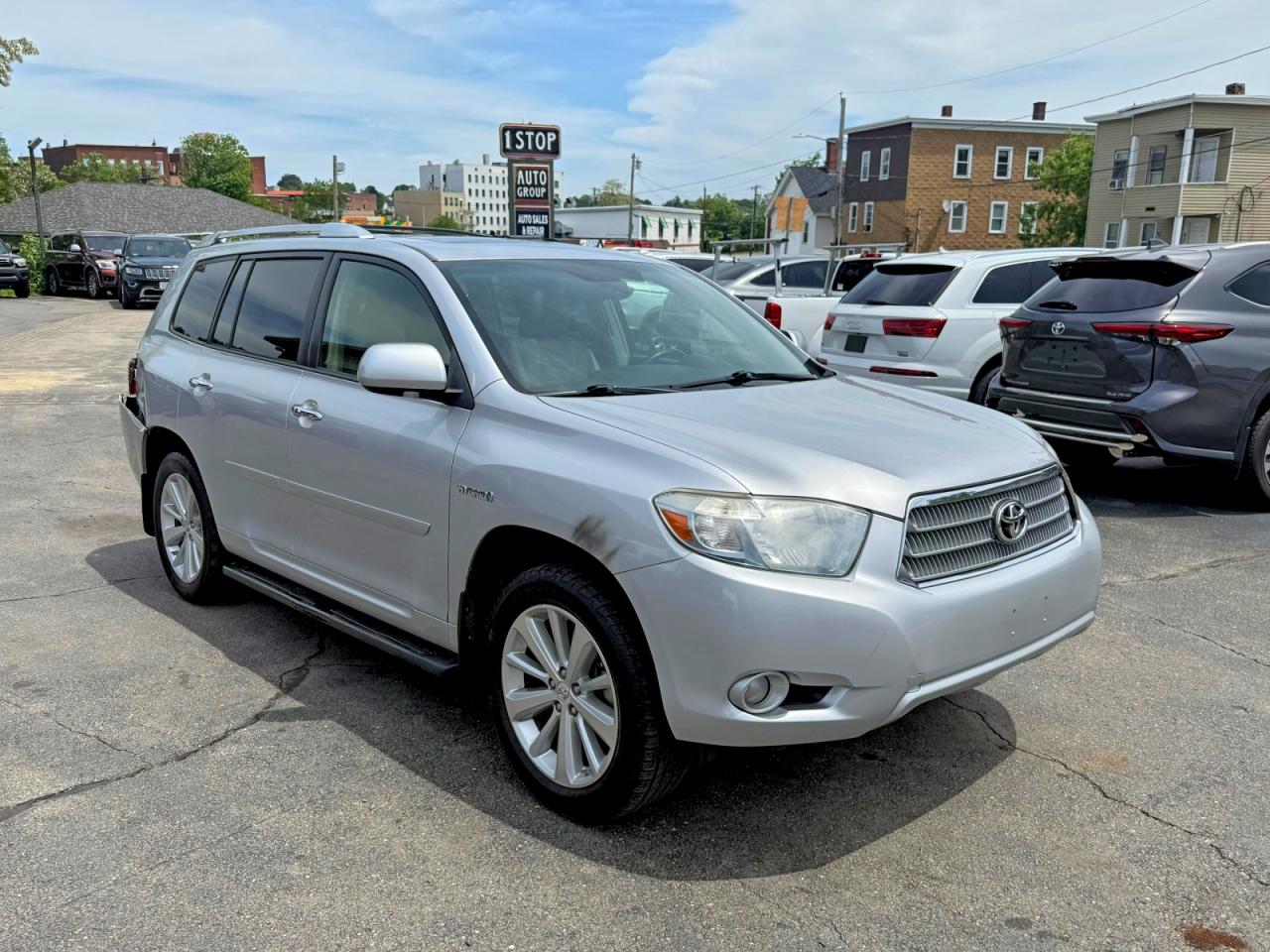 2010 Toyota Highlander Hybrid Limited Серебряный vin: JTEJW3EH5A2043009