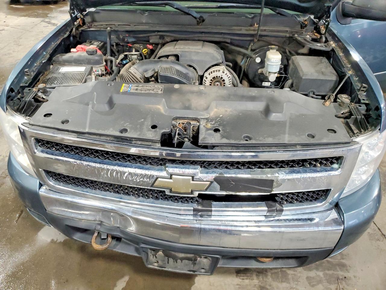 2007 Chevrolet Silverado K1500 Blue vin: 1GCEK19097Z648063