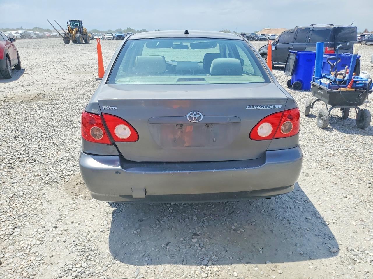 2005 Toyota Corolla Ce Gray vin: 2T1BR32E85C424628