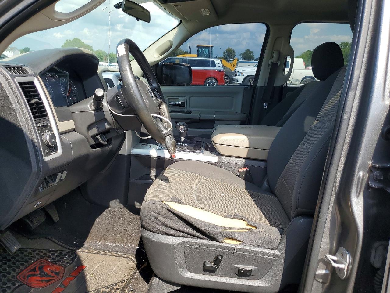 2012 Dodge Ram 1500 Slt Gray vin: 1C6RD7GT7CS195051