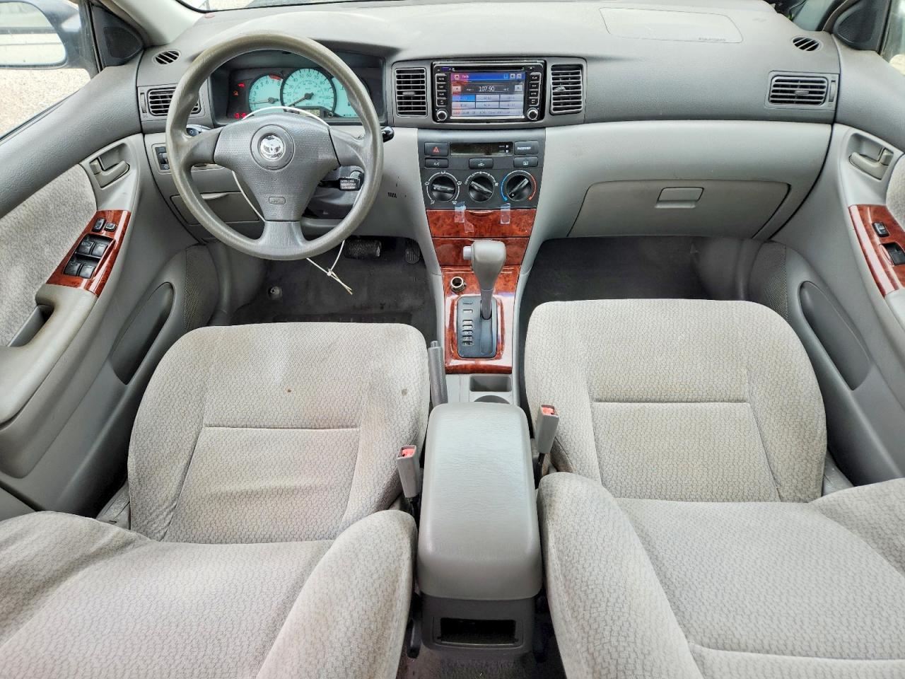 2003 Toyota Corolla Le Gray vin: 1NXBR32E73Z020487