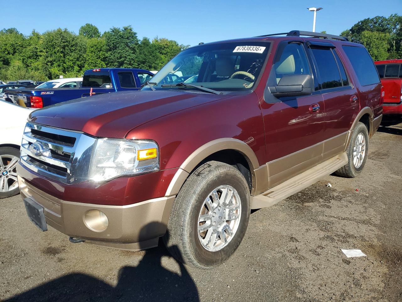 2012 Ford Expedition Xlt Burgundy vin: 1FMJU1J5XCEF07550