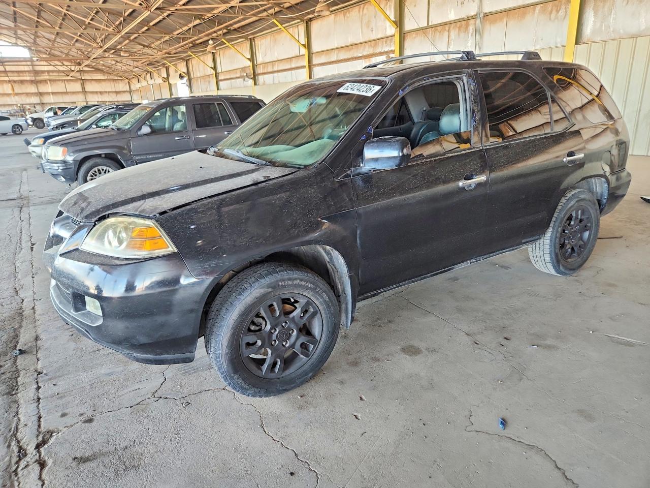 2006 Acura Mdx Touring Black vin: 2HNYD186X6H549628