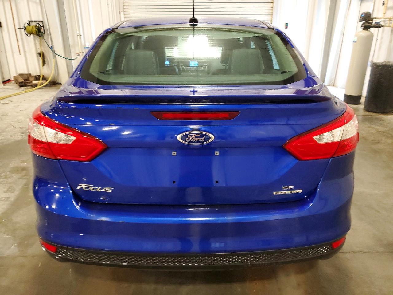 2014 Ford Focus Se Blue vin: 1FADP3F21EL324822