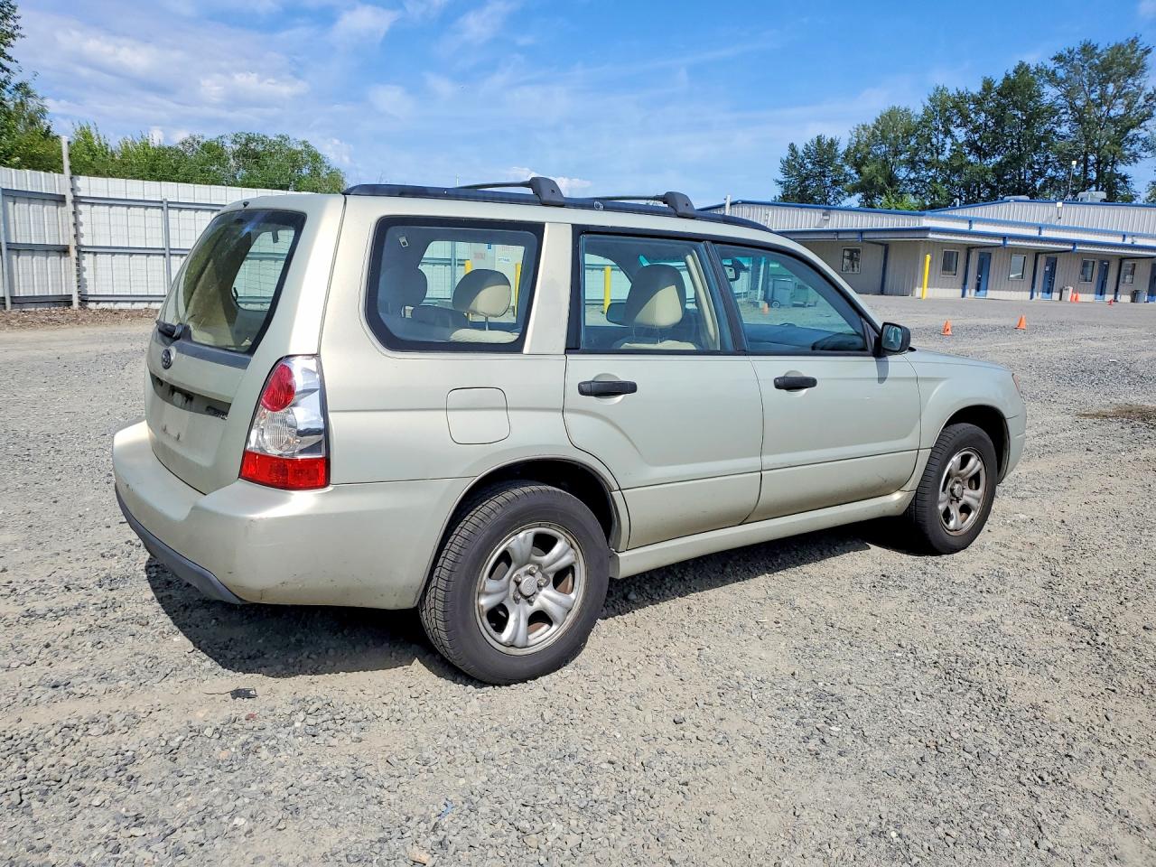 2007 Subaru Forester 2.5x Gold vin: JF1SG63607H714672