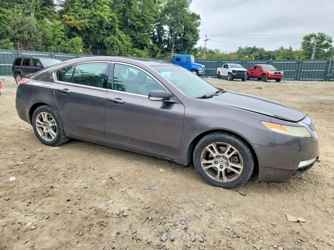 2009 Acura Tl Gray vin: 19UUA86269A013799