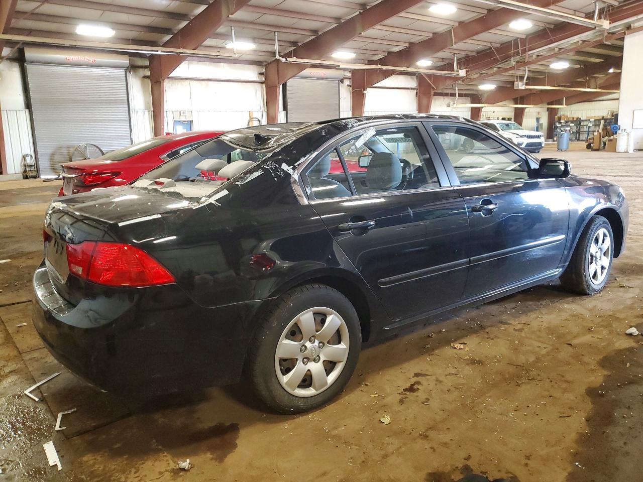 2010 Kia Optima Lx Black vin: KNAGG4A81A5395183