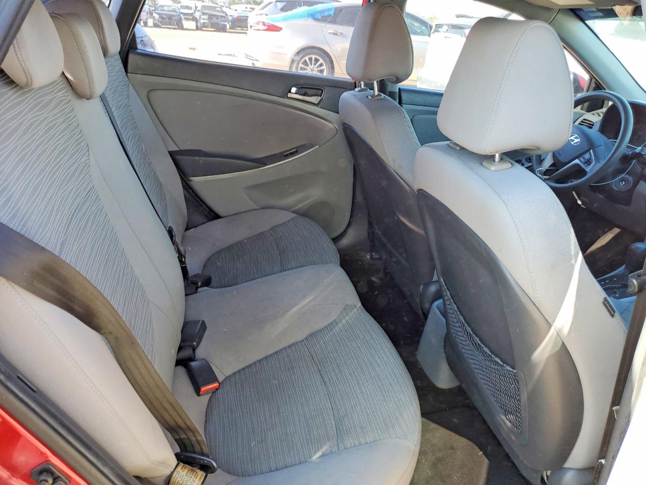 2015 Hyundai Accent Gs Red vin: KMHCT5AEXFU213661