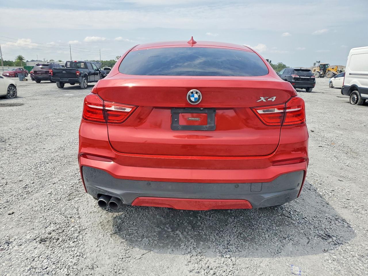 2015 Bmw X4 Xdrive28i Red vin: 5UXXW3C56F0F89474