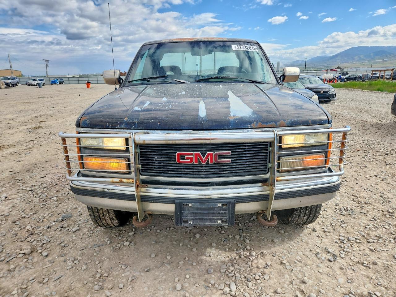 1992 Gmc Sierra K2500 Темно-бордовый vin: 2GTGK29KXN1505435
