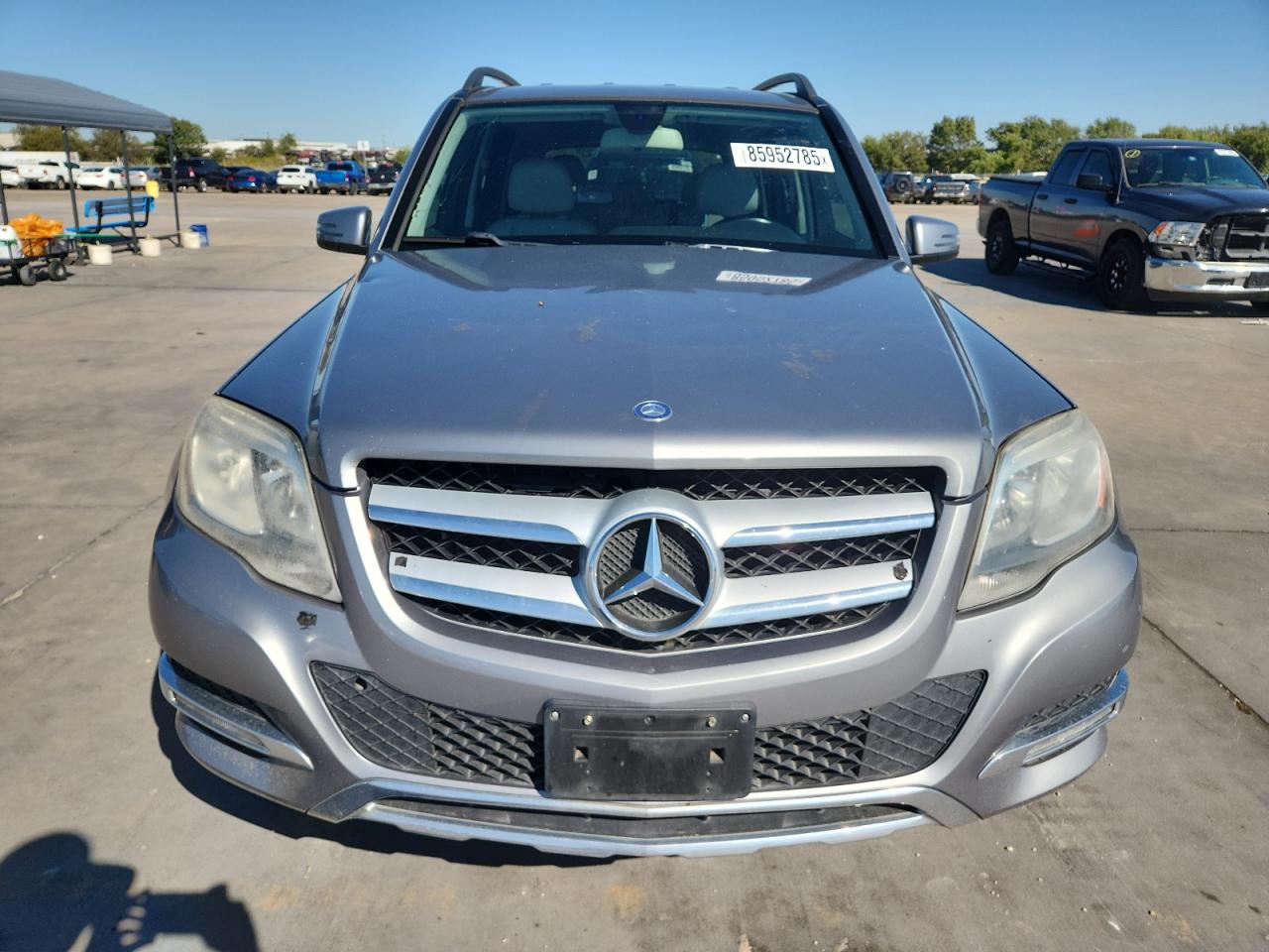 2014 Mercedes-benz Glk 350 Silver vin: WDCGG5HB0EG318576