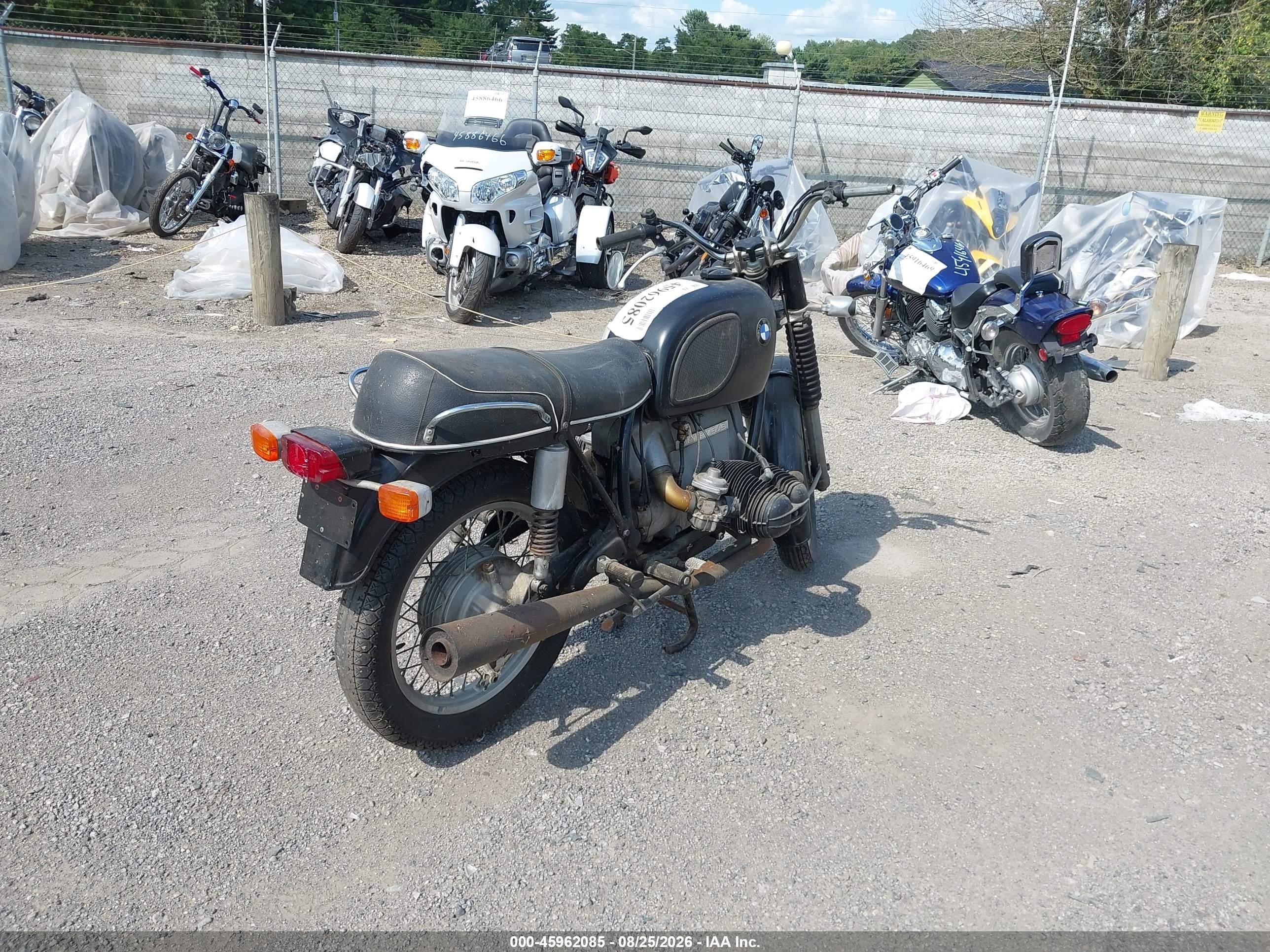 1971 Bmw Rr755 Black vin: 2979117