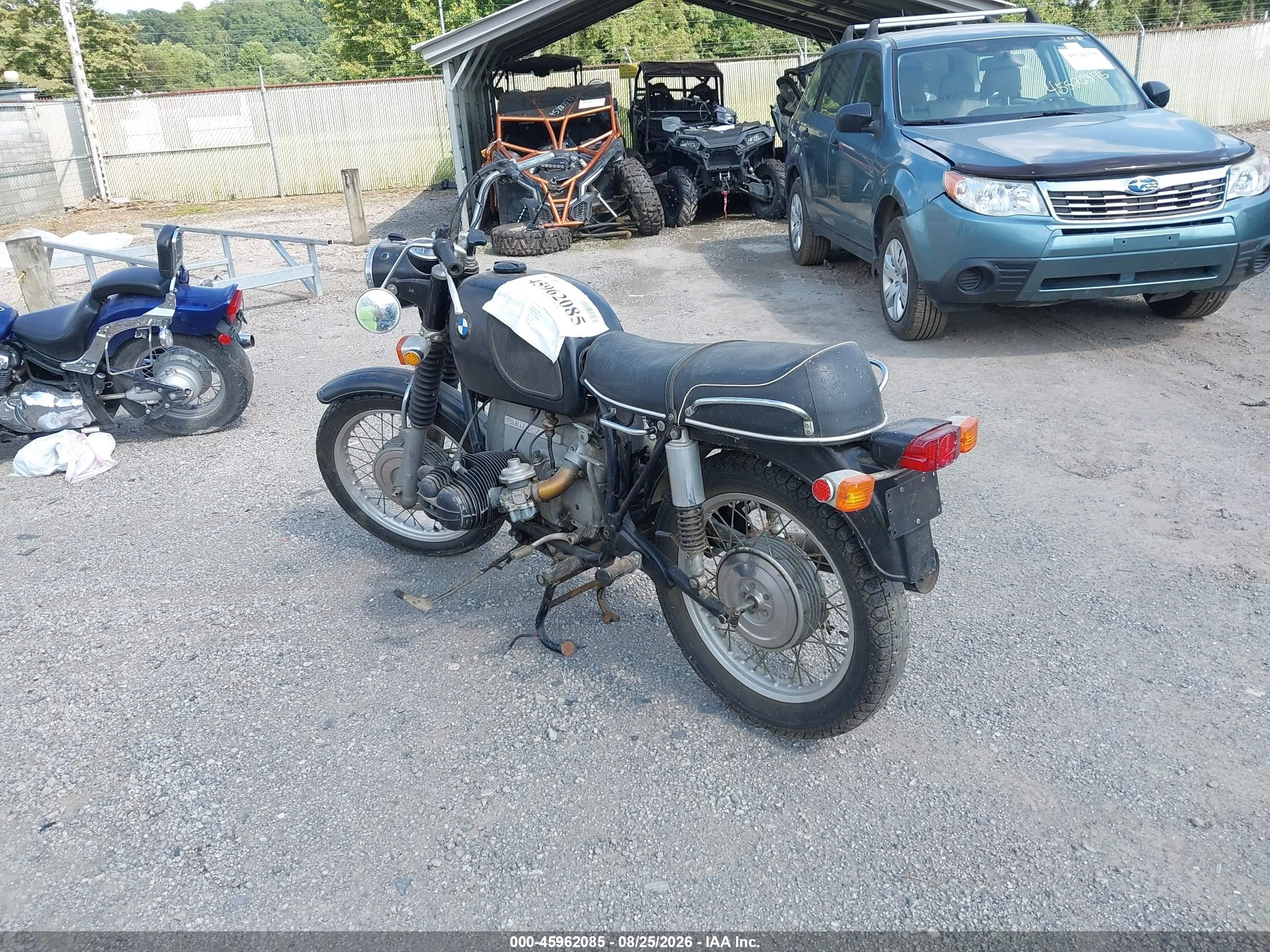 1971 Bmw Rr755 Black vin: 2979117