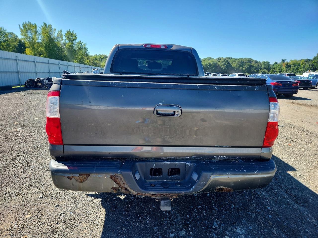 2004 Toyota Tundra Double Cab Limited Gray vin: 5TBDT48124S444327