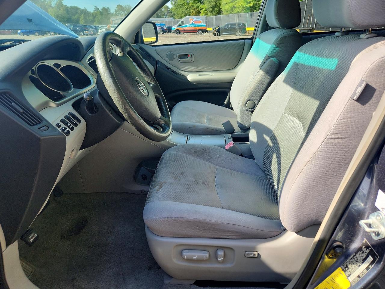 2006 Toyota Highlander Hybrid Blue vin: JTEEW21A560022782