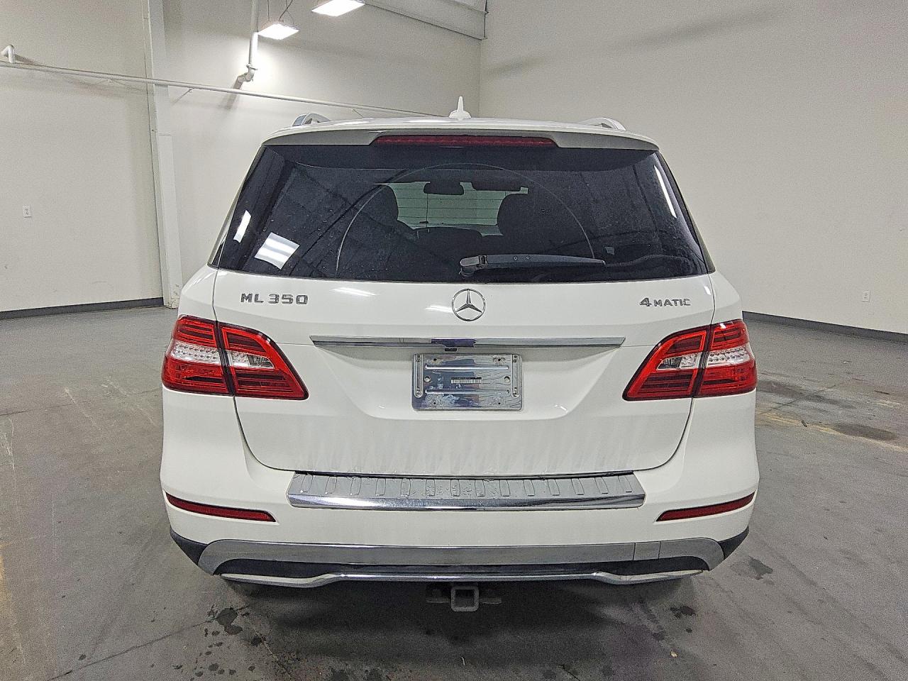 2015 Mercedes-benz Ml 350 4matic White vin: 4JGDA5HB6FA545782