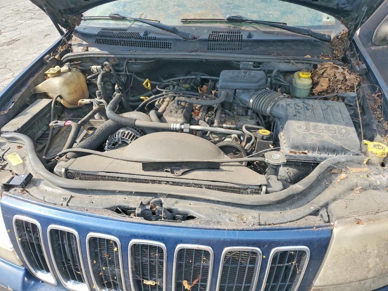 2002 Jeep Grand Cherokee Limited Blue vin: 1J4GW58S82C326592