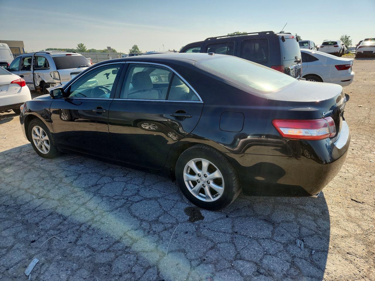 2010 Toyota Camry Le V6 Black vin: JTNBK3EK3A3047677