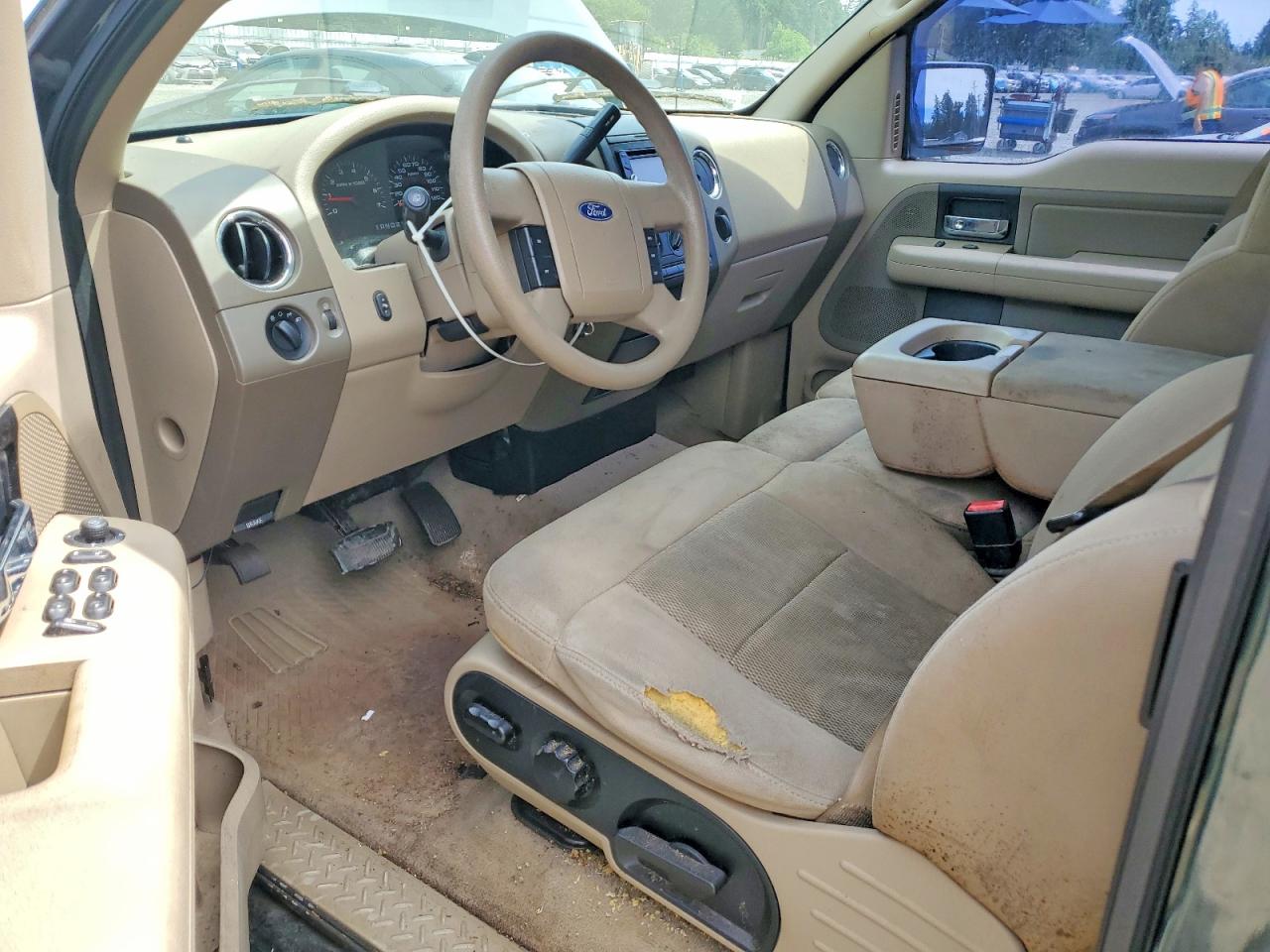 2005 Ford F150 Green vin: 1FTPX14565NB02807