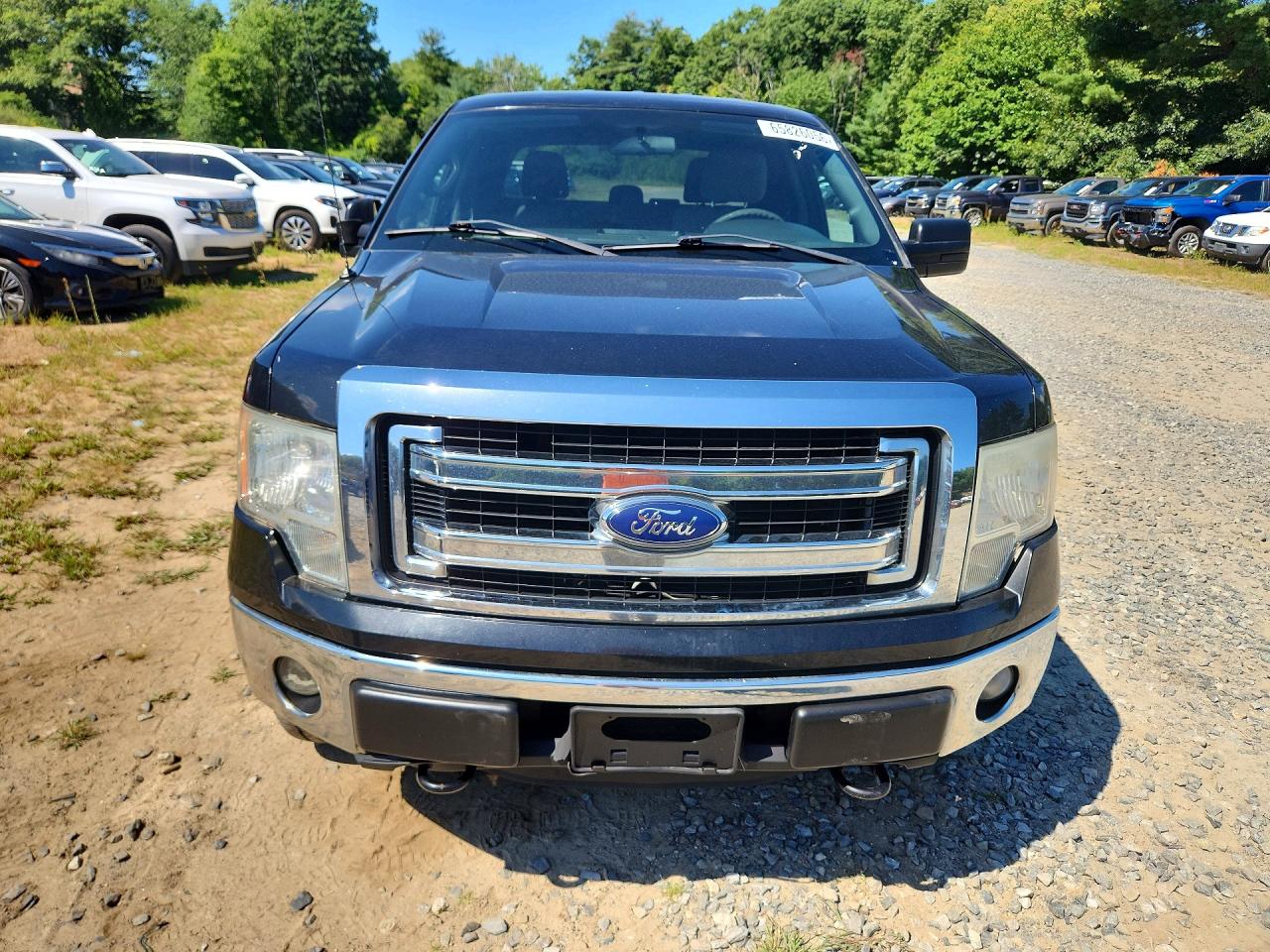 2013 Ford F150 Supercrew Black vin: 1FTFW1EF7DFA97289