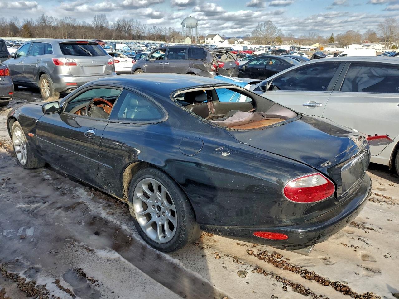 2001 Jaguar Xkr Black vin: SAJDA41B81PA22394