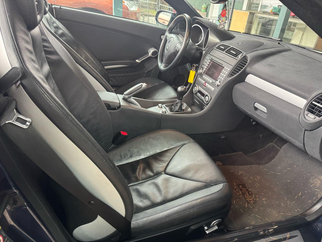 2006 Mercedes-benz Slk 350 Blue vin: WDBWK56F36F093873